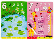 Čísla - Napiš, smaž, zopakuj