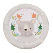 Deka hrací s hrazdičkou Cozyplay Light Grey Kinderkraft