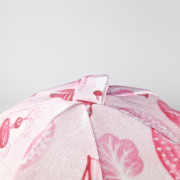 Čepice tenká tisk UV 50+ Outlast® - park růžová