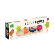 Vkládací puzzle Učím se počítat ovoce Sarah Betz Vilac
