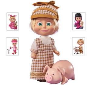 Máša a medvěd - Panenka Máša se zvířátkem  