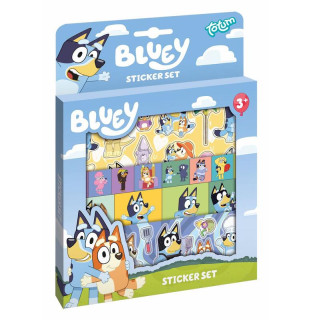 Bluey dárkový box se samolepkami Totum