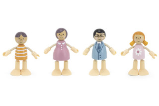 Dřevěná rodina Viga