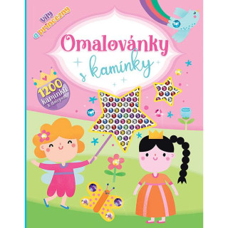 Omalovánky s kamínky Víly a princezny