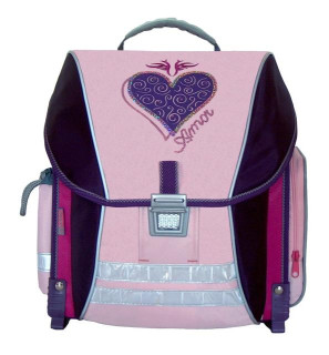 Školní batoh DYNAMIC 03 Deluxe Amor fialová