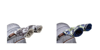 Rukavice na kočár tisk MAZLÍK pár