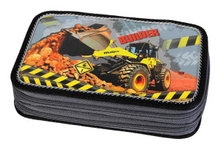 Školní penál 2-patra BUILDER prázdný Emipo 