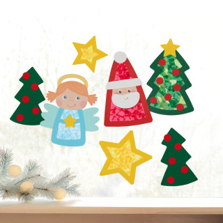 Kreativní sada První nalepovací vánoční motivy Haba