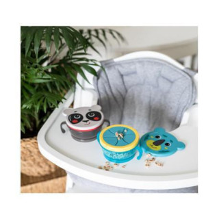 Miska s víčkem a silikonovým otvorem Hello Little Canpol babies 200 ml