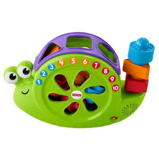 Fisher Price vkládačka zpívající šnek se zvuky