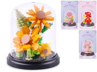 Stavebnice květiny 224 - 229 ks