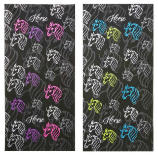 Funkční tunel - multifunkční šátek Koně RDX