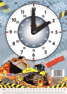 Školní hodiny BUILDER, Emipo