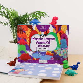 Kreativní sada První voskovky 2 v 1 Dinosaurus Tookyland
