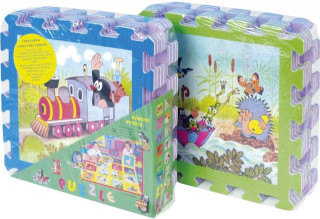 Pěnové puzzle, Krtek II 30x30 8 dílků