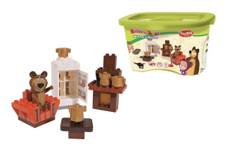 PlayBIG Bloxx Máša a medvěd - Míšův pokojíček