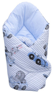 Zavinovačka růžek Scarlett Maxík - Modrá