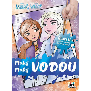 Maluj vodou Ledové království 