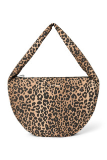 Cotton Cross Body bag Brown Leopard Studio Noos