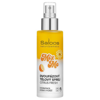 Dvoufázový tělový sprej Citrus Fresh 100 ml Saloos