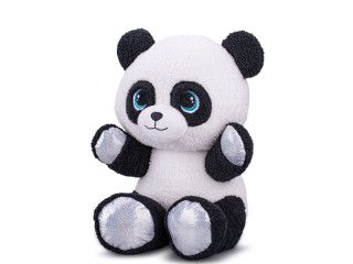 Panda plyšová 24 cm sedící 0 m+
