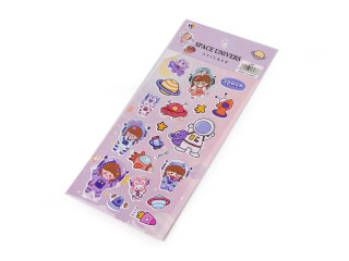 Samolepky plastické Kosmonauti