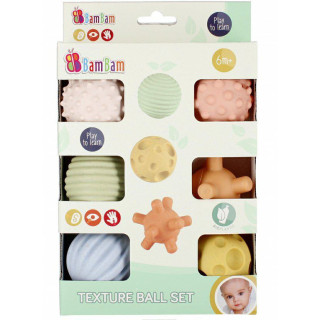Sada senzorických míčků 6 ks Bam Bam