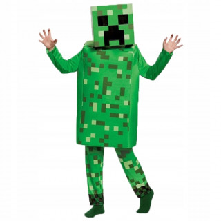 Dětský kostým Minecraft Creeper Vel. 104-116/S