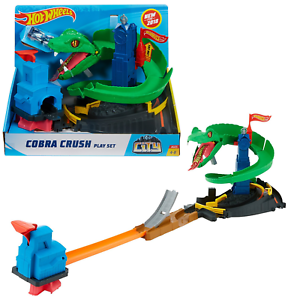 Hot Wheels city zatoč s kobrou