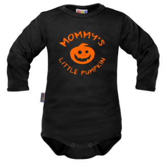 Body dlouhý rukáv Dejna Mommy´s Little Pumpkin černé