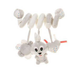 Plyšová spirála Králík 