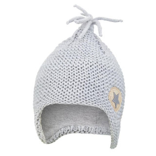 Čepice pletená na uši Outlast ® - sv.šedá