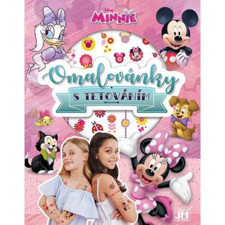 Omalovánky s tetováním Minnie