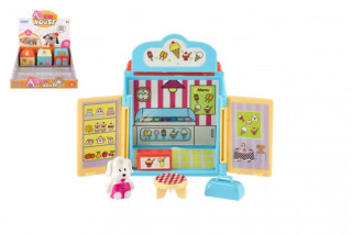 Domeček s mazlíčkem s doplňky 3 druhy