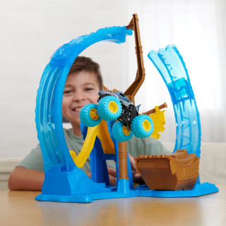 Hrací set Megalodon Loop of doom, 1:64 MONSTER JAM