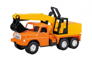 Auto Tatra 148 plast 73 cm Bagr na písek žlutooranžový 12 m+