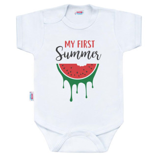 Body s potiskem New Baby My first Summer