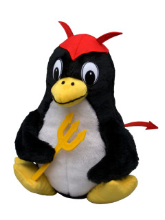 Tučňák Sven čert 30 cm 