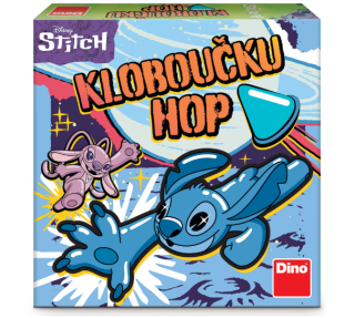 Kloboučku hop dětská hra Stitch