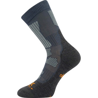 Ponožky dětské thermo Etrexík sportovní tm. šedé 