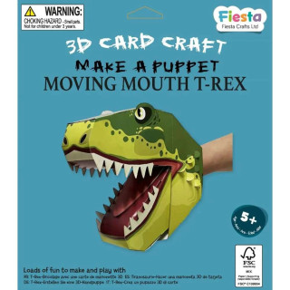 Kreativní sada 3D loutka T. rex Fiesta Crafts