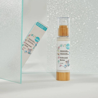 Dětský ochranný krém celotělový prebiotický krém s ovesným proteinem 50 ml Kvitok
