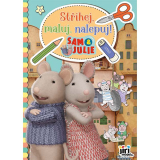 Stříhej, maluj, nalepuj! Dům myšek Sam & Julie