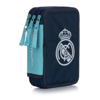 Penál 3 patrový prázdný Real Madrid