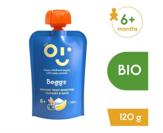 Beggs BIO Smoothie s ovocem, jogurtem a ovesnými vločkami 120 g