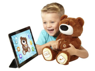 Naučný medvídek KUBA plyšový 35cm 