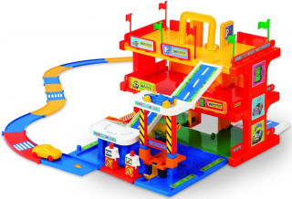 Wader garáž 3 patra s dráhou