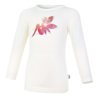 Tričko smyk LESK Outlast® Bílá káva