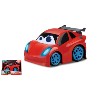 Kiddy Go! Sportovní auto červené se světlem a zvukem 19 cm