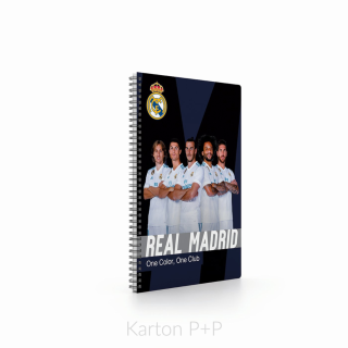 Kroužkový blok A4 Soft Real Madrid 